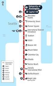 Light Rail Map Seattle Sea Light Elite 5 Light Rail Map
