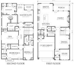 two story custom home plans