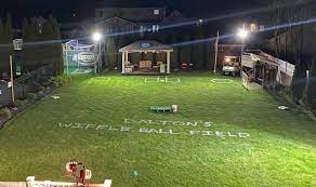 Diets, workout regimens and crazy amounts of time spent on tiktok. Bohemia Man S Wiffle Ball Stadium Is Greatest Backyard Ever The Mets Say Greater Long Island