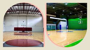 list indoor basketball courts for