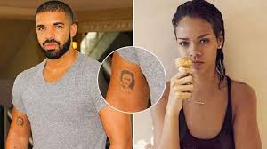 Confirmed couple rihanna and drake declare their love for each other with matching couple tattoos. Untold Stories And Meanings Behind Drake S Tattoos Drake S Controversial Tattoo Collection Tattoo Me Now