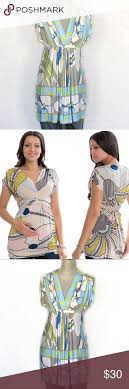 Olian Maternity Tunic Top Nwt Sz Small Size Small Ties