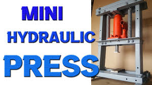 mini hydraulic press with no welding