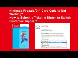 nintendo prepaid gift card code is not