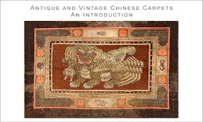 antique chinese carpets a guide to