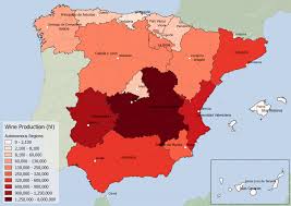 Whether you're learning about wine or a fan of spanish and portuguese wines, it will be impossible to find a more technically accurate or better looking wine map of the iberian peninsula. Spain S Wine Regions In Numbers And Maps