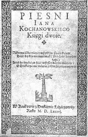 Pieśni Jana Kochanowskiego księgi dwoje – Wikipedia, wolna encyklopedia