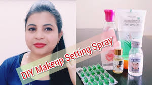 diy makeup fixing spray chemical