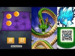 Dragon ball hunt qr codes 3rd anniversary. Dragon Ball Z Legends Shenron Qr Code 08 2021