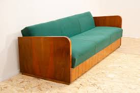 Mid Century Art Deco Sofabed By Up
