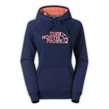 The North Face Women's Avalon Crystal Floral Pullover Hoodie Patriot Blue MEDIUM