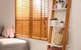 wooden faux wood blinds