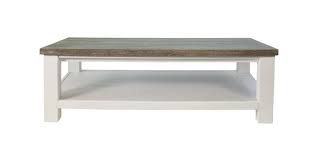 Cairo Coffee Table Grey White Rochester