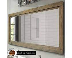 Buy Farmhouse Framed Wall Mirror Custom