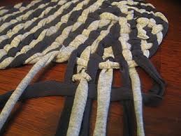how to braid a no sew rag rug curbly