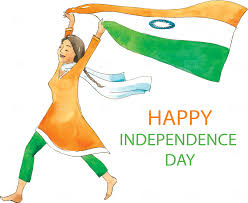 happy independence day background with