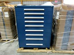 new stanley vidmar 9 drawers cabinet