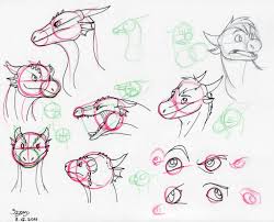 So, let's create 3d blocks of the 2d shapes that the skull is built of. Furry Head Drawing Reference Novocom Top