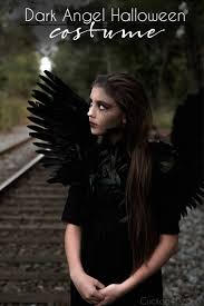 easy dark angel costume and make up