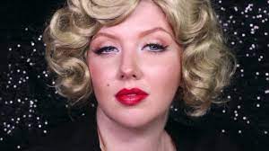 authentic makeup tutorial of marilyn