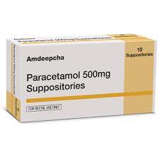 paracetamol suppositories typharm