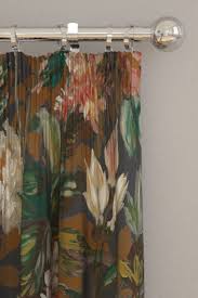 liliam velvet curtains by clarke