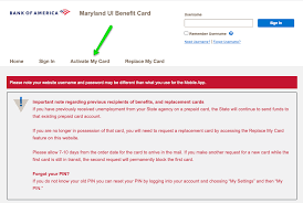 Then click on the claim summary link. Maryland Unemployment Debit Card Guide Unemployment Portal