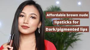 affordable brown lipsticks for