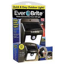 Ever Brite Motion Activated Led Solar