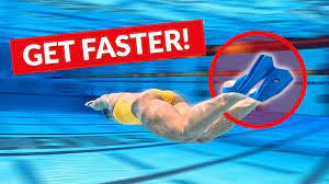 how to swim faster training with fins