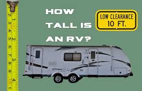 how tall is an average rv a guide to