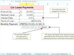 Auto Loan Excel Template Car Formula Amortization Calculator