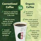 Are there chemicals in organic coffee?