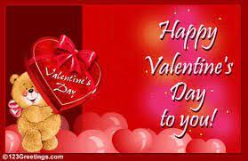 valentine s day greeting card send