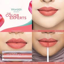 wardah exclusive matte lipcream warna