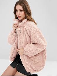 Pink Coat Outfit Winter Street Style