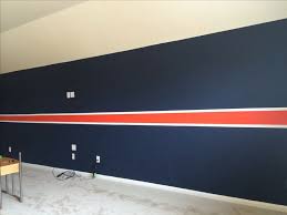 Chicago Bears Wall Done For Man Cave