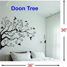 Rowf Doon Tree Wall Stencil