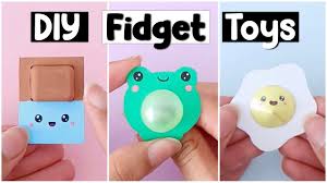 diy miniature pop it fidget toys