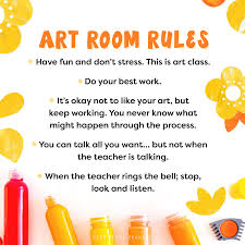 5 art rules to simplify your first day