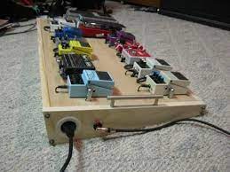 Pedalboardplanner.com is brought to you free of charge by your friends at pedaltrain. Diy Pedal Board From Scraps Mylespaul Com Diy Guitar Pedal Diy Pedalboard Guitar Pedals