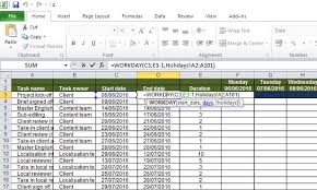 Create An Auto Updating Gantt Chart In Excel Part 2