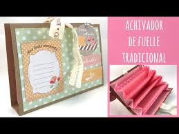 tutorial archivador con fuelle you