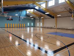 indoor outdoor basketball courts