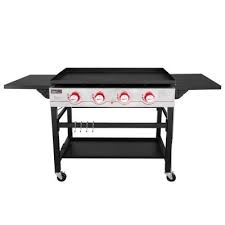 Outdoor gas griddles (aka flat top grills) can be a great alternative to a regular gas grill. Flat Top Grills Gas Grills The Home Depot