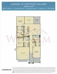 herie solaire floor plans