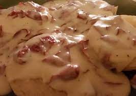 chipped beef with white sauce recipe by