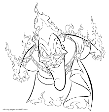 Printable coloring web pages of hercules, pegasus, meg, hades, soreness, stress and the muses. Hercules Coloring Pages Hades Coloring Pages Printable Com