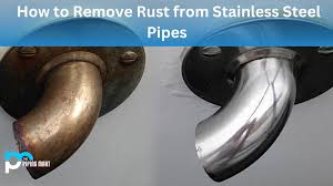 remove rust from stainless steel pipes
