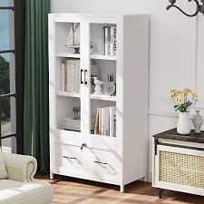 White Lateral File Cabinet With Lock